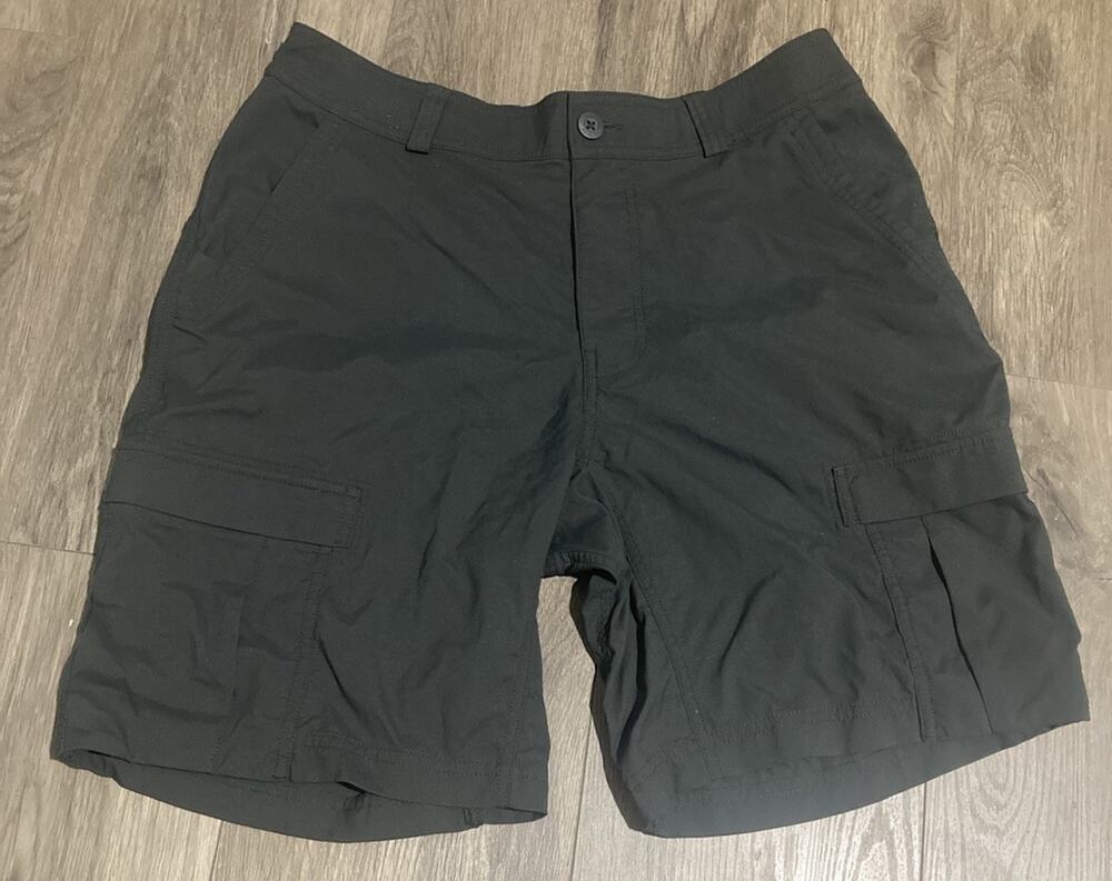REI Coop Shorts Mens 34 Grey Sahara Cargo Hiking Lightweight Outdoors Gorpcore